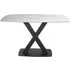 Vernal 4-Seater Dining Table - White, Sintered Stone