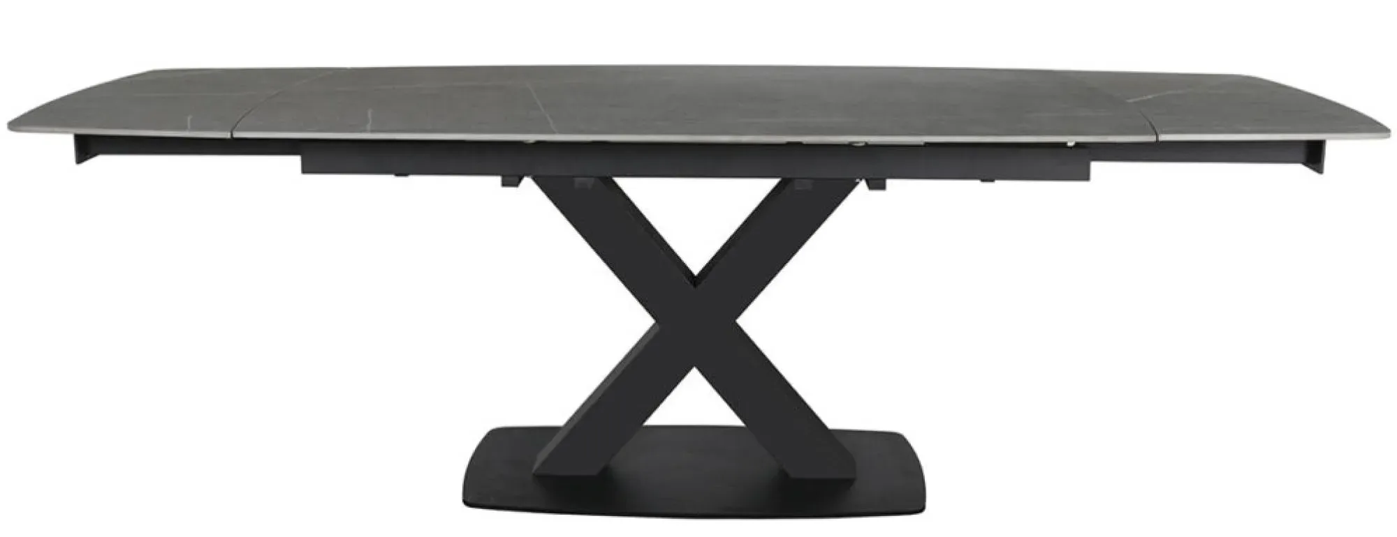Vernal 6-8 Seater Extendable Dining Table - Grey, Sintered Stone