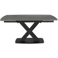 Vernal 6-8 Seater Extendable Dining Table - Grey, Sintered Stone