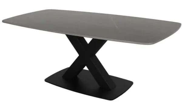 Vernal Rectangular Coffee Table - Grey, Sintered Stone