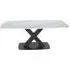 Vernal Rectangular Coffee Table - White, Sintered Stone