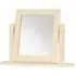 Versailles Dressing Mirror - Ivory, Oak