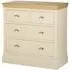 Versailles Ivory Painted 2+2 Drawer Chest - Ivory