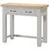 Wilmont 2 Drawer Dressing Table - Moon Grey, Oak