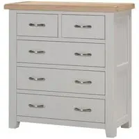 Wilmont 2+3 Drawer Chest - Moon Grey