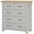 Wilmont 2+3 Drawer Chest - Moon Grey