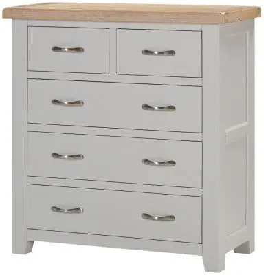 Wilmont 2+3 Drawer Chest - Moon Grey image