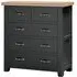 Wilmont 2+3 Drawer Chest - Raven Black
