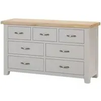 Wilmont 3+4 Drawer Chest - Moon Grey