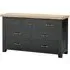 Wilmont 3+4 Drawer Chest - Raven Black