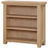 Wilmont Oak Low Bookcase - Natural, Oak