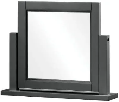 Wilmont Rectangular Dressing Mirror - Raven Black