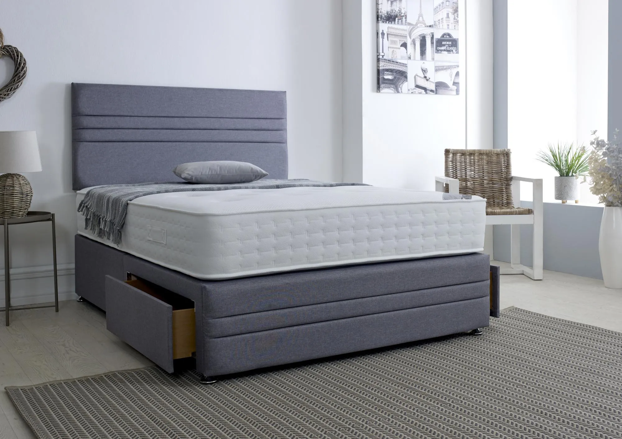 Everlast Comfort Platform Top Divan Bed