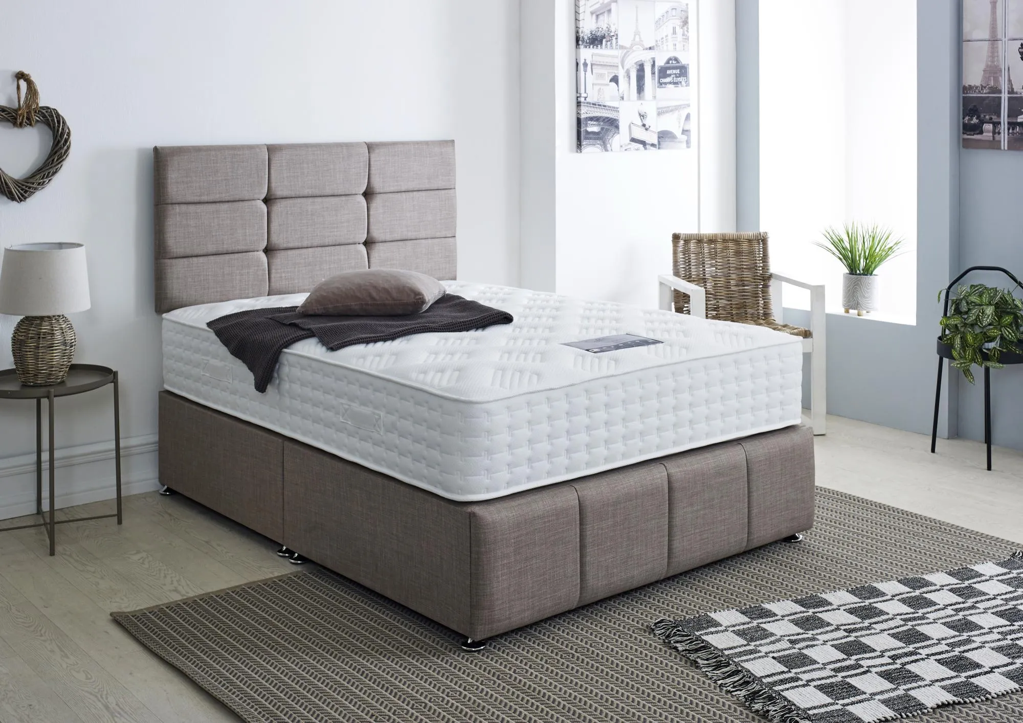 Everlast Pocket 1000 Platform Top Divan Bed