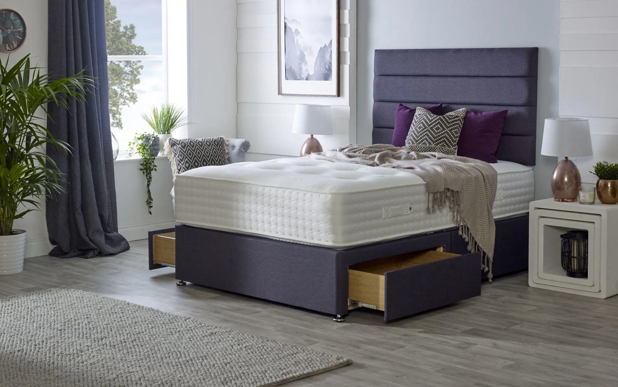 Victoria Orthopaedic Platform Top Divan Bed
