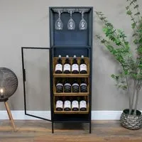 1 Door 12 Bottle Wine Cabinet