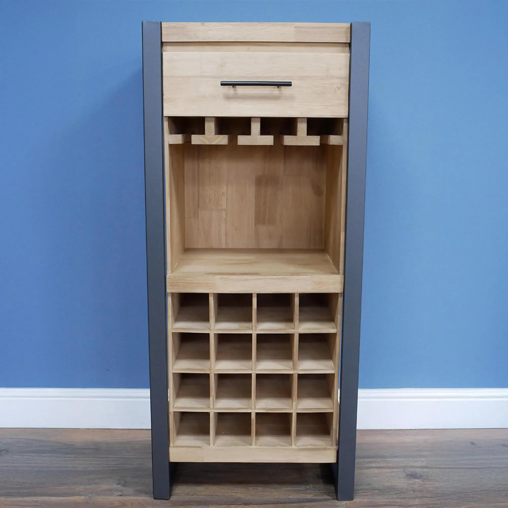 1 Drawer Bar Cabinet - Wood
