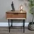 1 Drawer Bedside Cabinet - Fir Wood