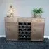 2 Door 3 Drawer Wine Sideboard - Copper