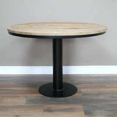 2-Seater Round Dining Table - Wooden image