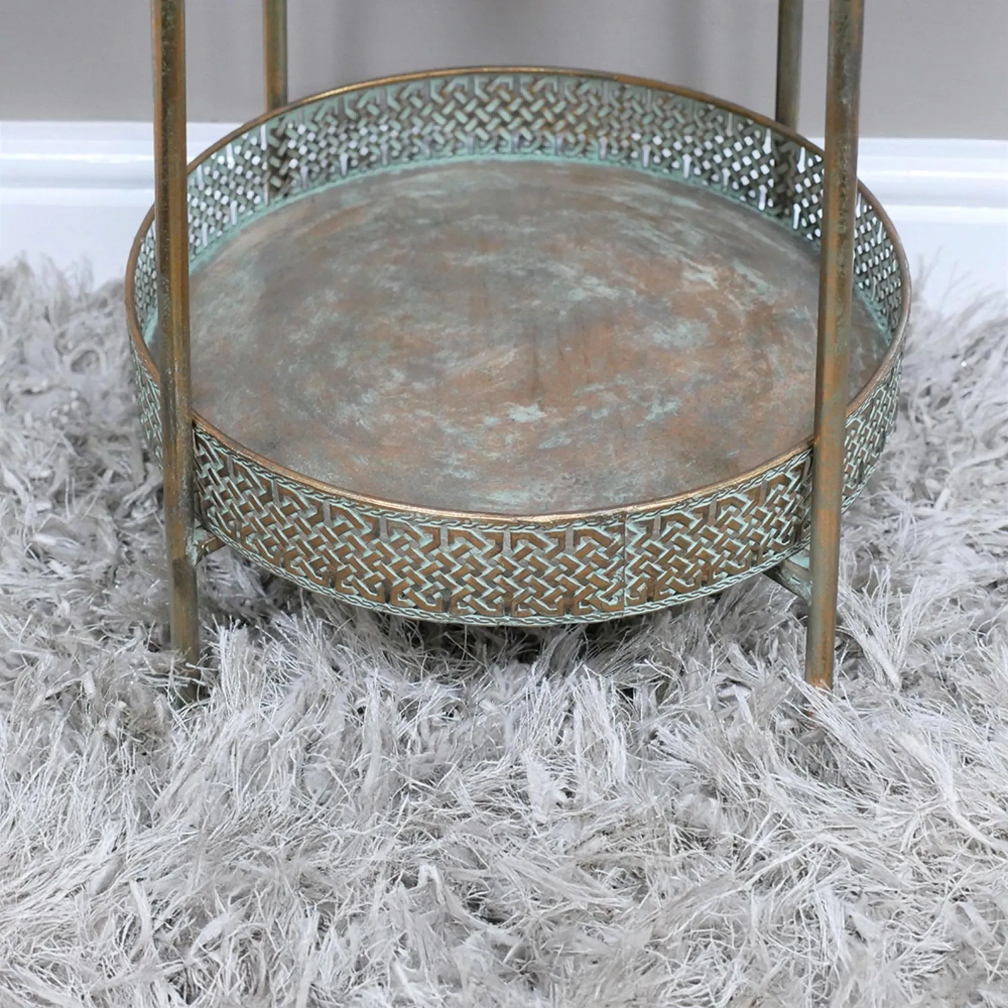 2 Tier Shelves Set of 2 - Moroccan