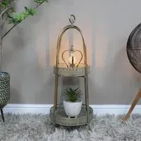 2 Tier Shelves Set of 2 - Moroccan