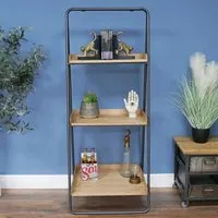 3 Shelf Storage Unit - Wood