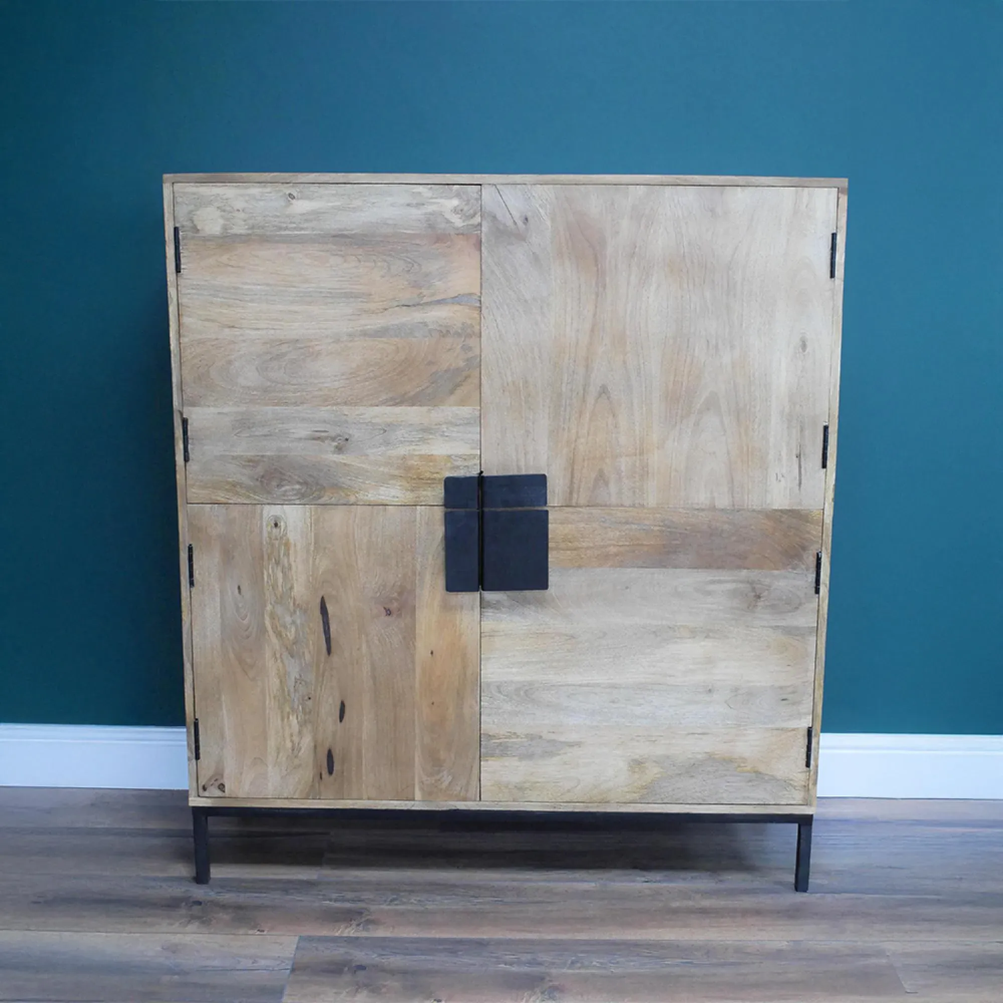 4 Door Cabinet - Mango Wood