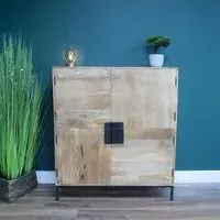 4 Door Cabinet - Mango Wood