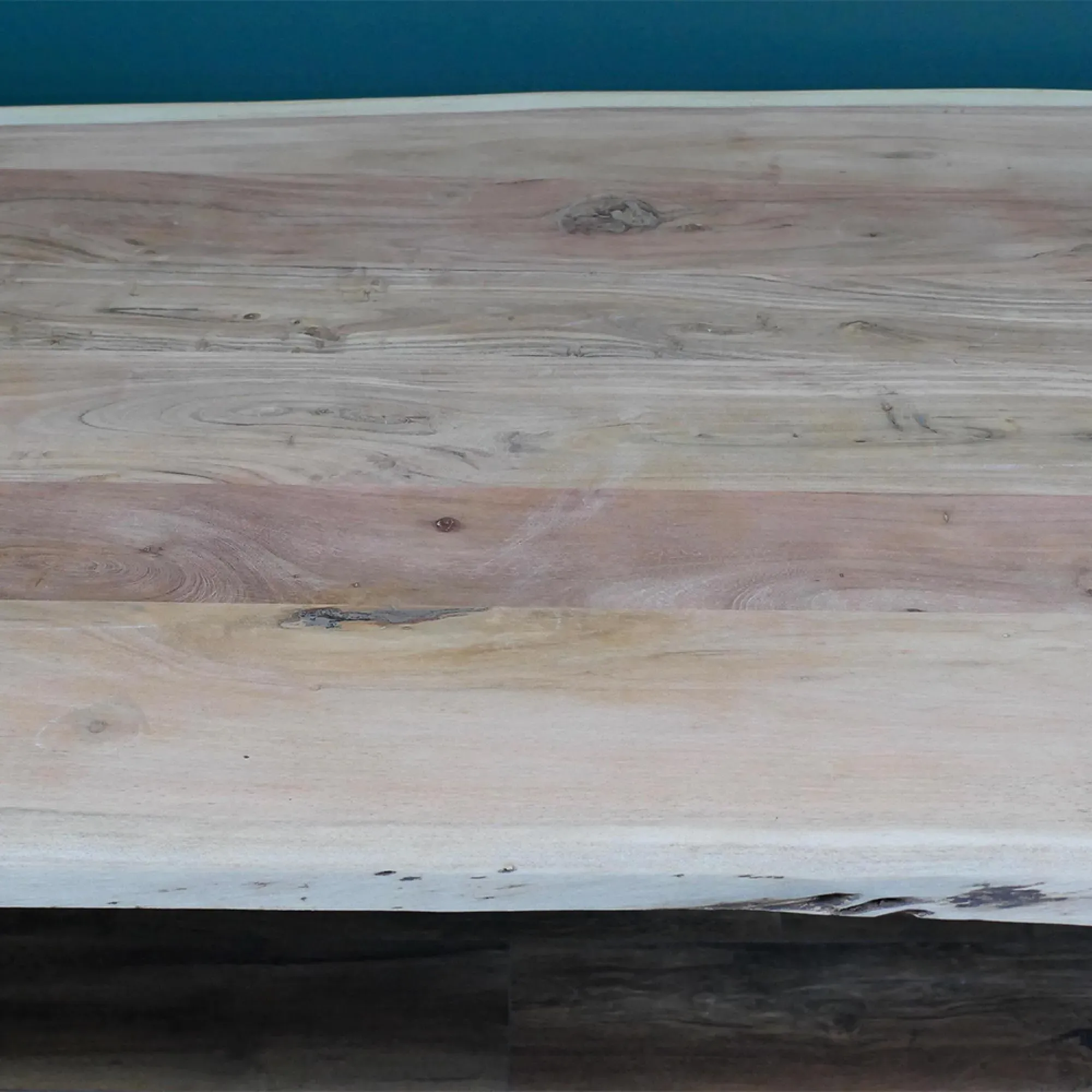 6 Seater Acacia Wood Dining Table - 160cm