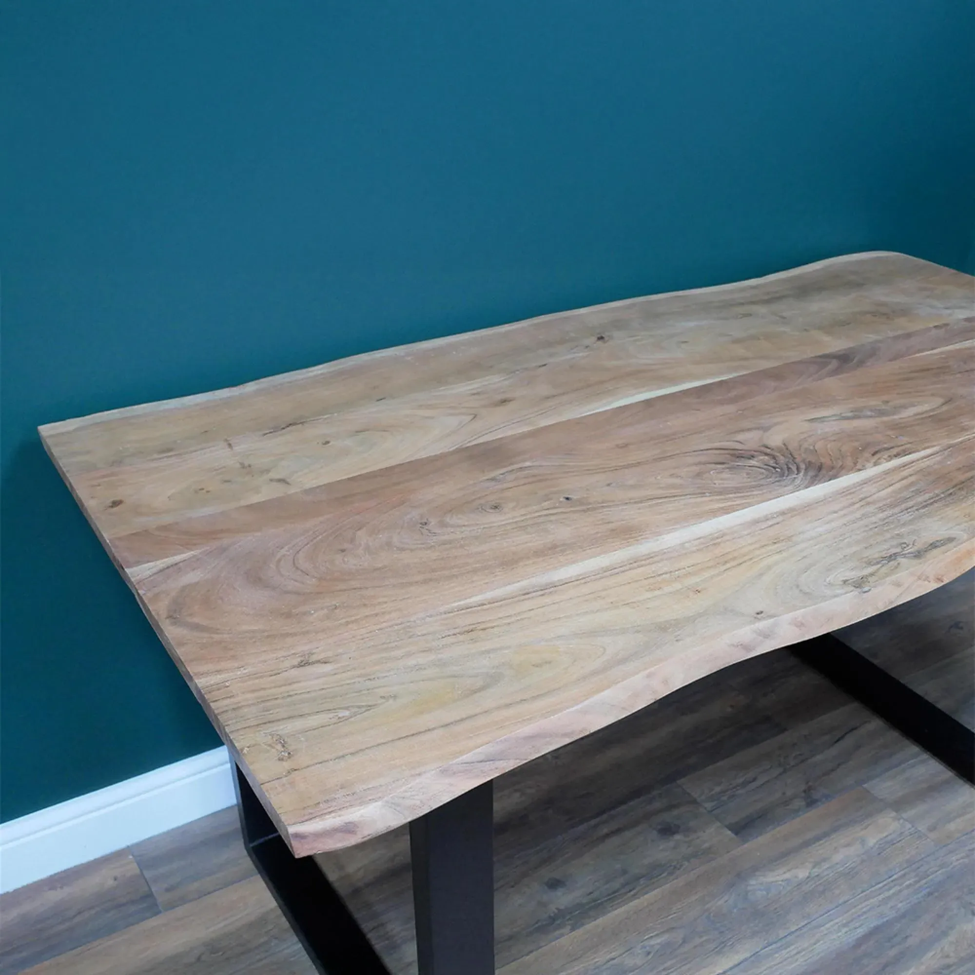 6 Seater Acacia Wood Dining Table - 180cm