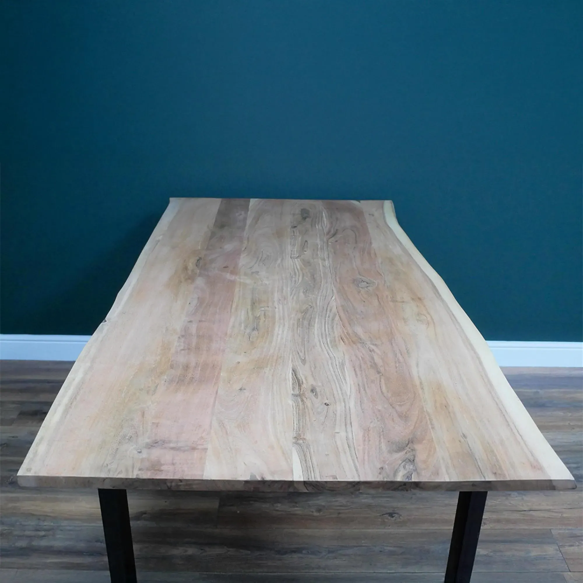 6 Seater Acacia Wood Dining Table - 180cm