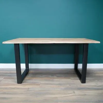 6 Seater Acacia Wood Dining Table - 180cm