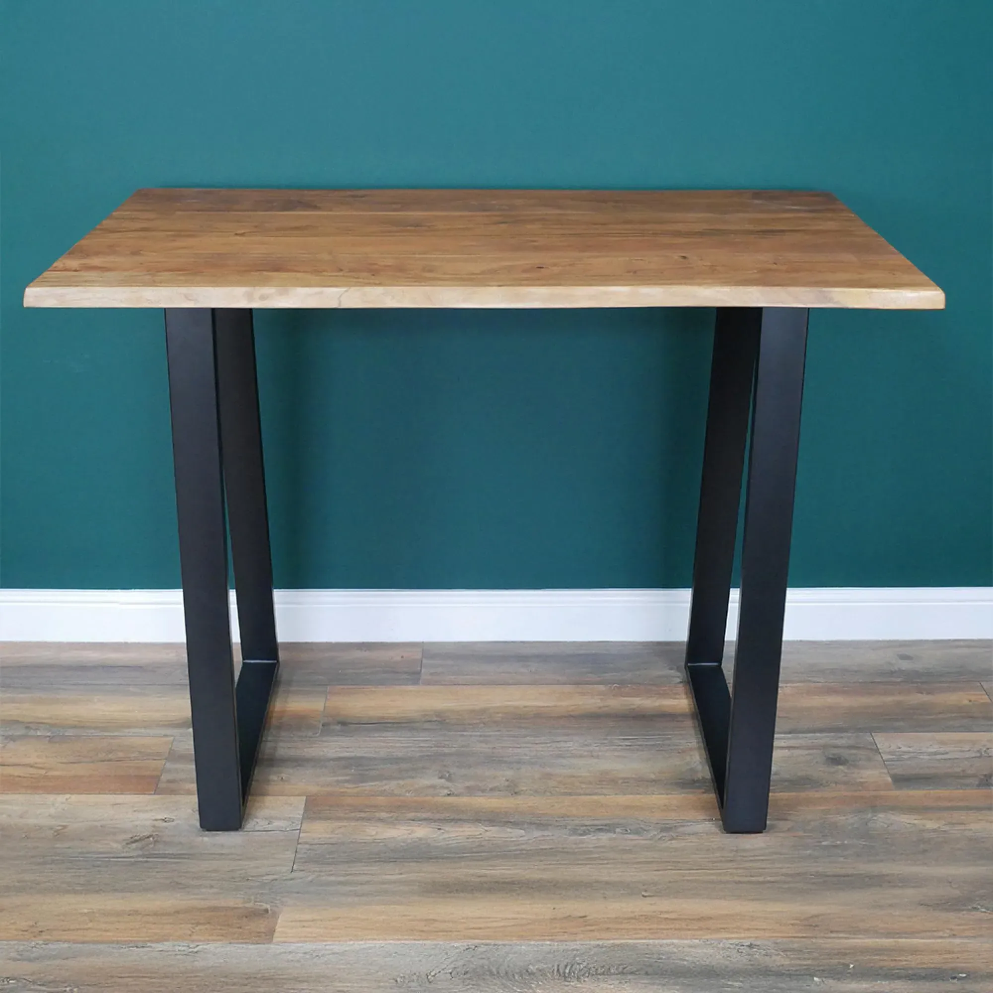 Acacia Wood Edge Bar Table - Natural