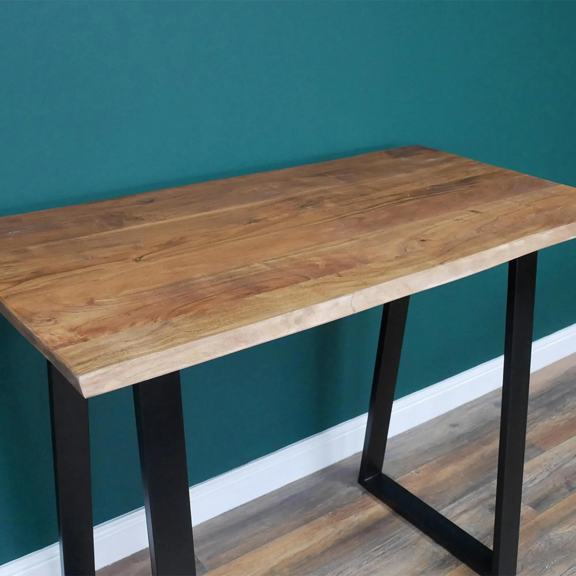 Acacia Wood Edge Bar Table - Natural