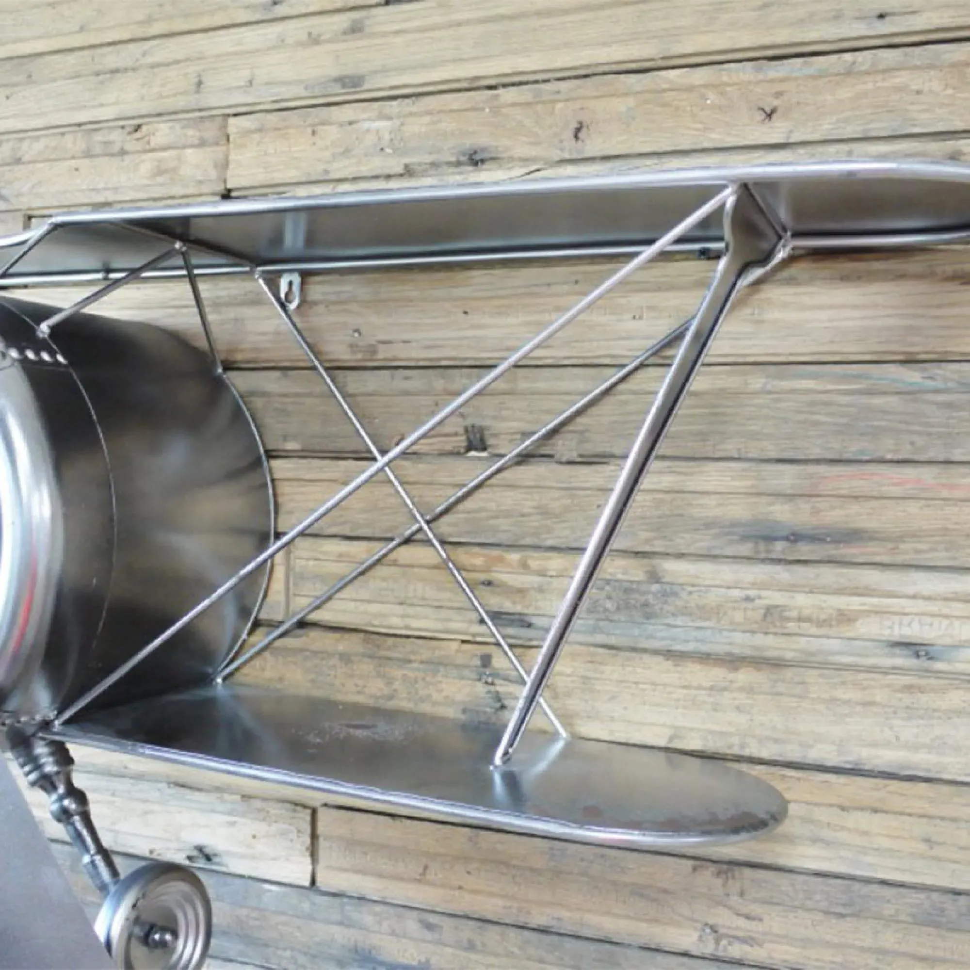 Aeroplane Wall Decoration - Grey