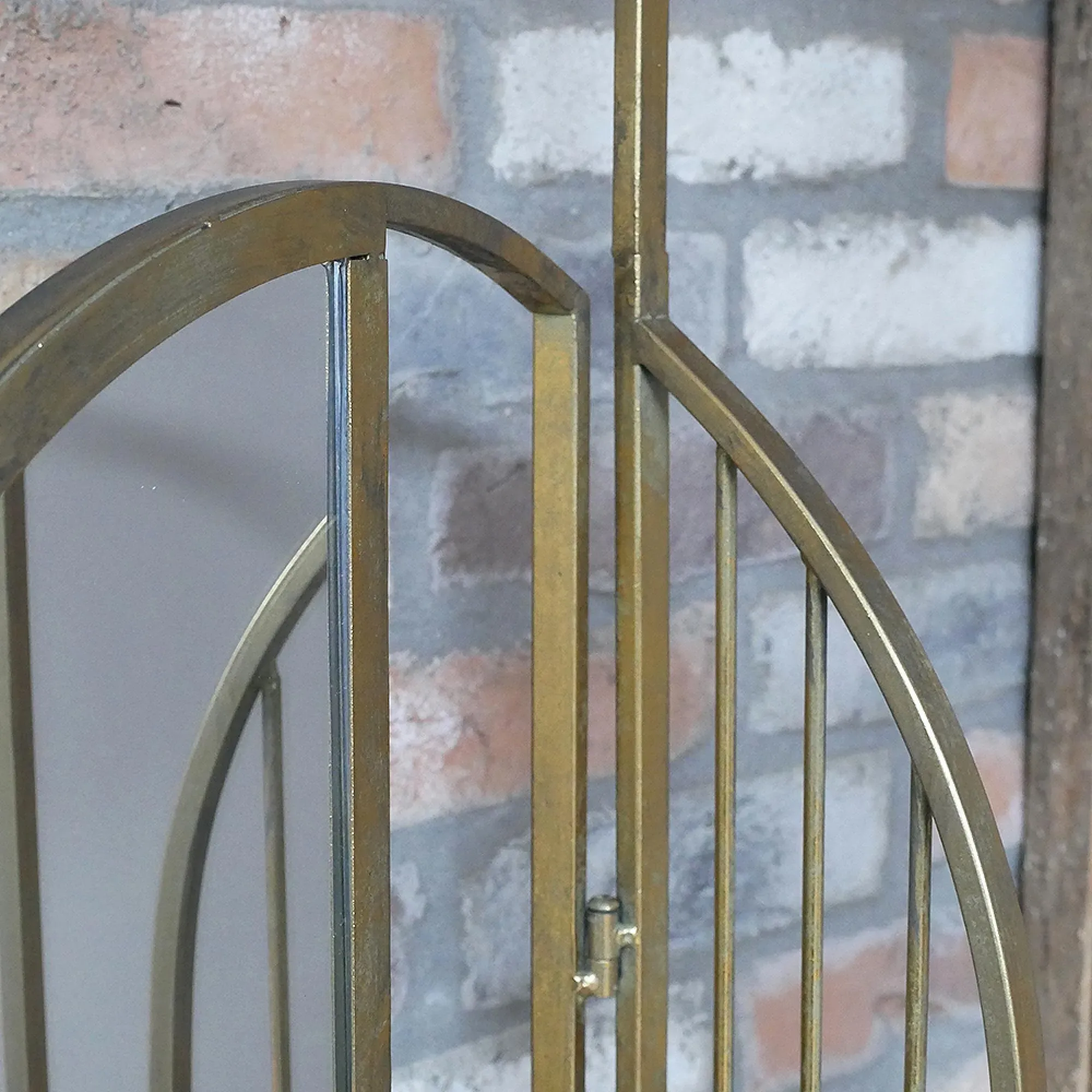 Arch Standing Mirror - Bronze