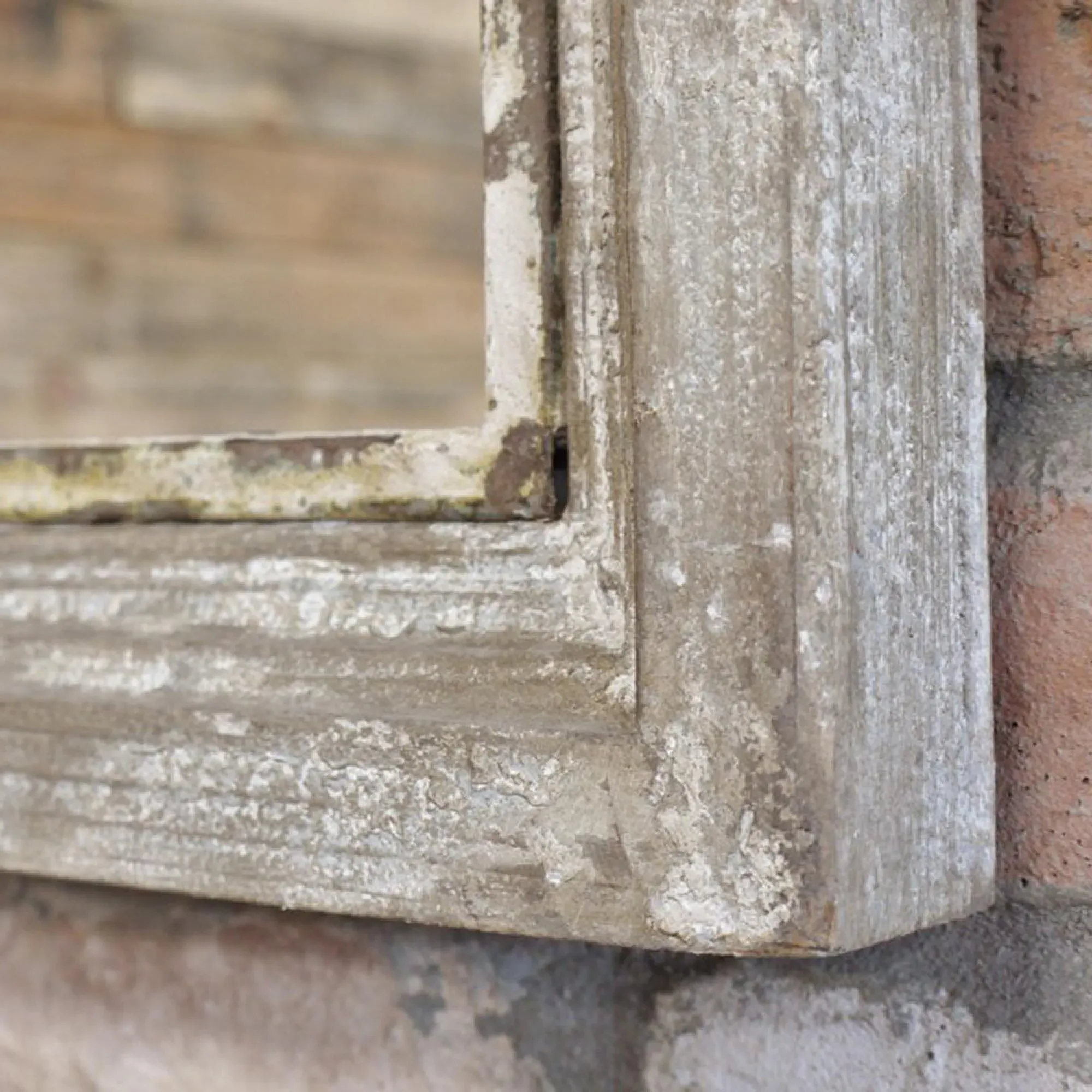 Arch Wall Mirror - Rustic Wood