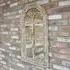 Arch Wall Mirror - Rustic Wood