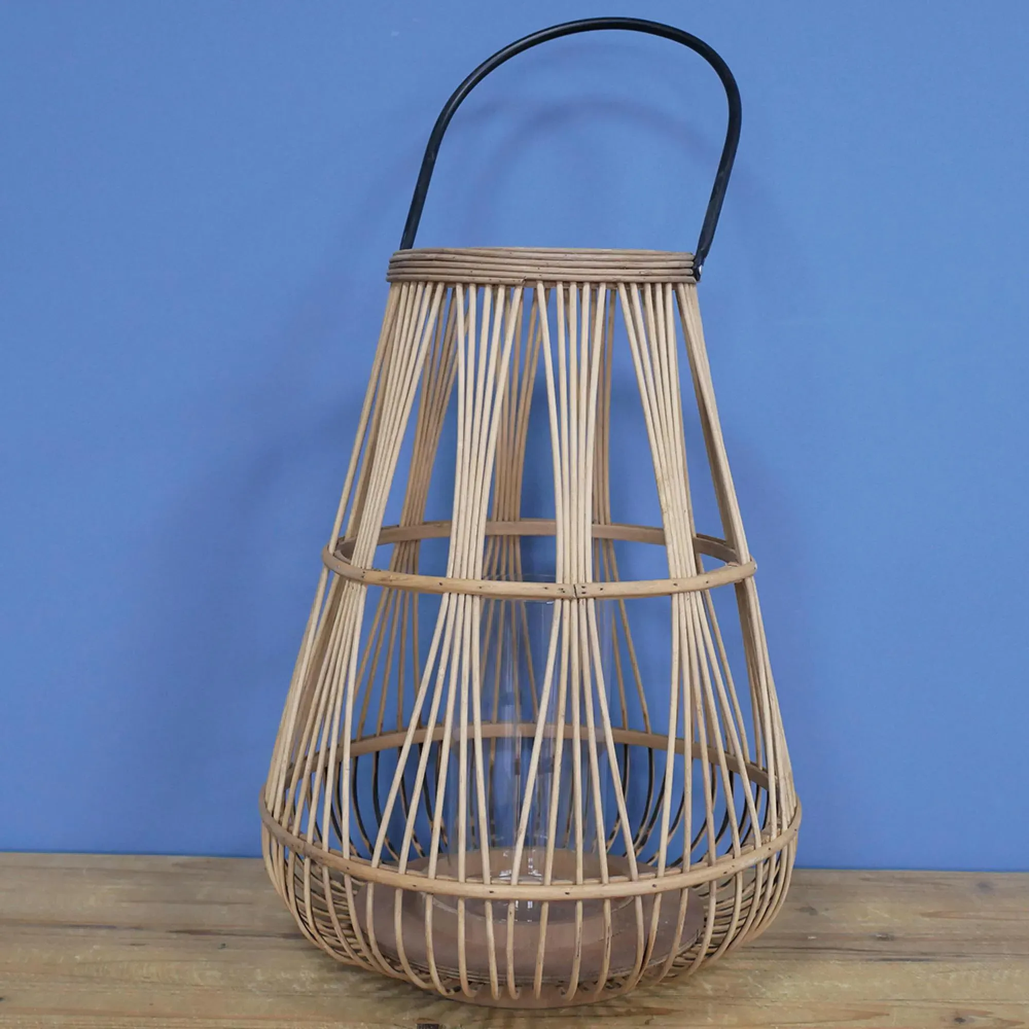 Bamboo Lantern Set of 2