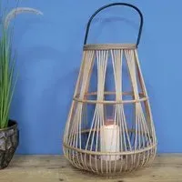 Bamboo Lantern Set of 2