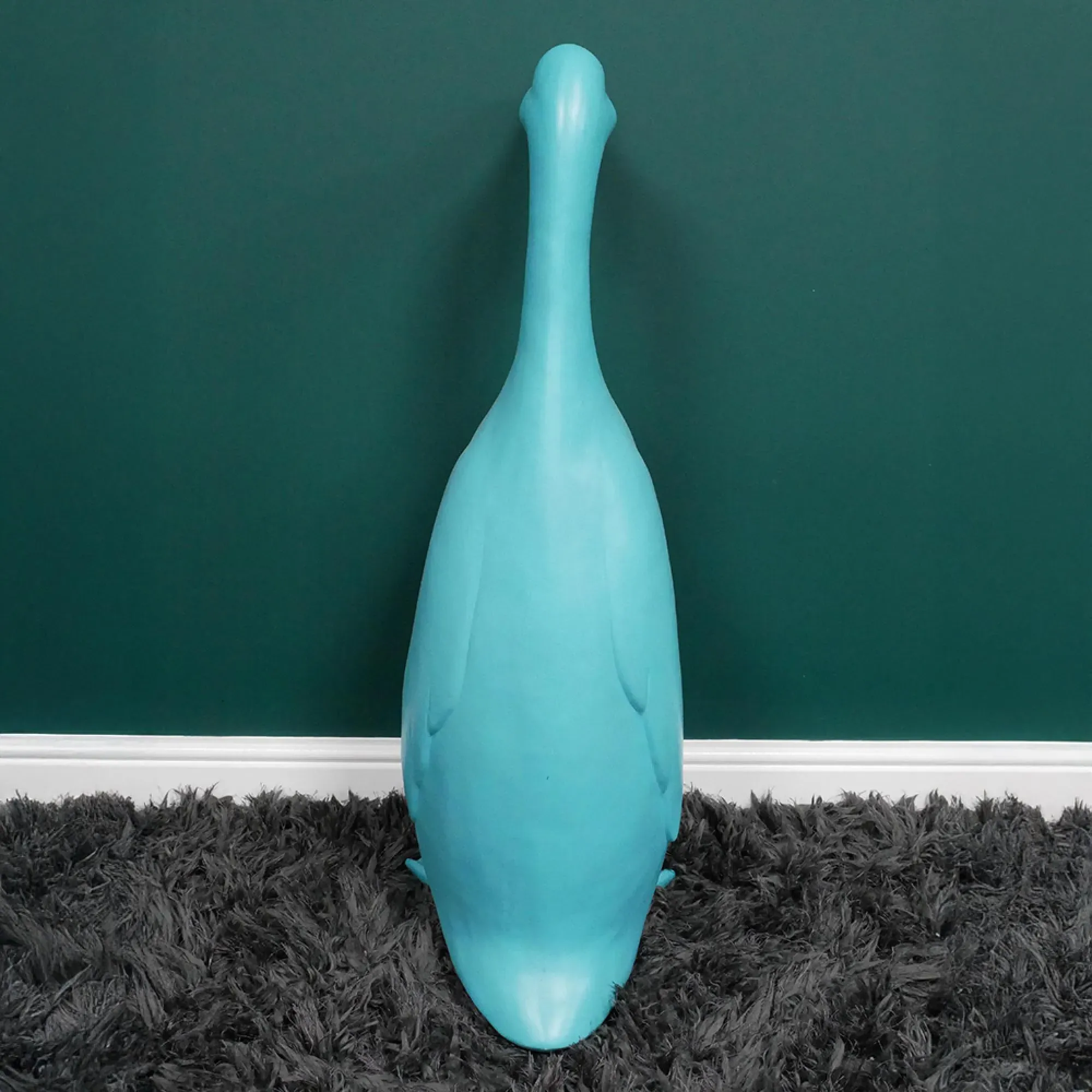 Big Blue Duck Statue - Blue