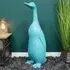 Big Blue Duck Statue - Blue
