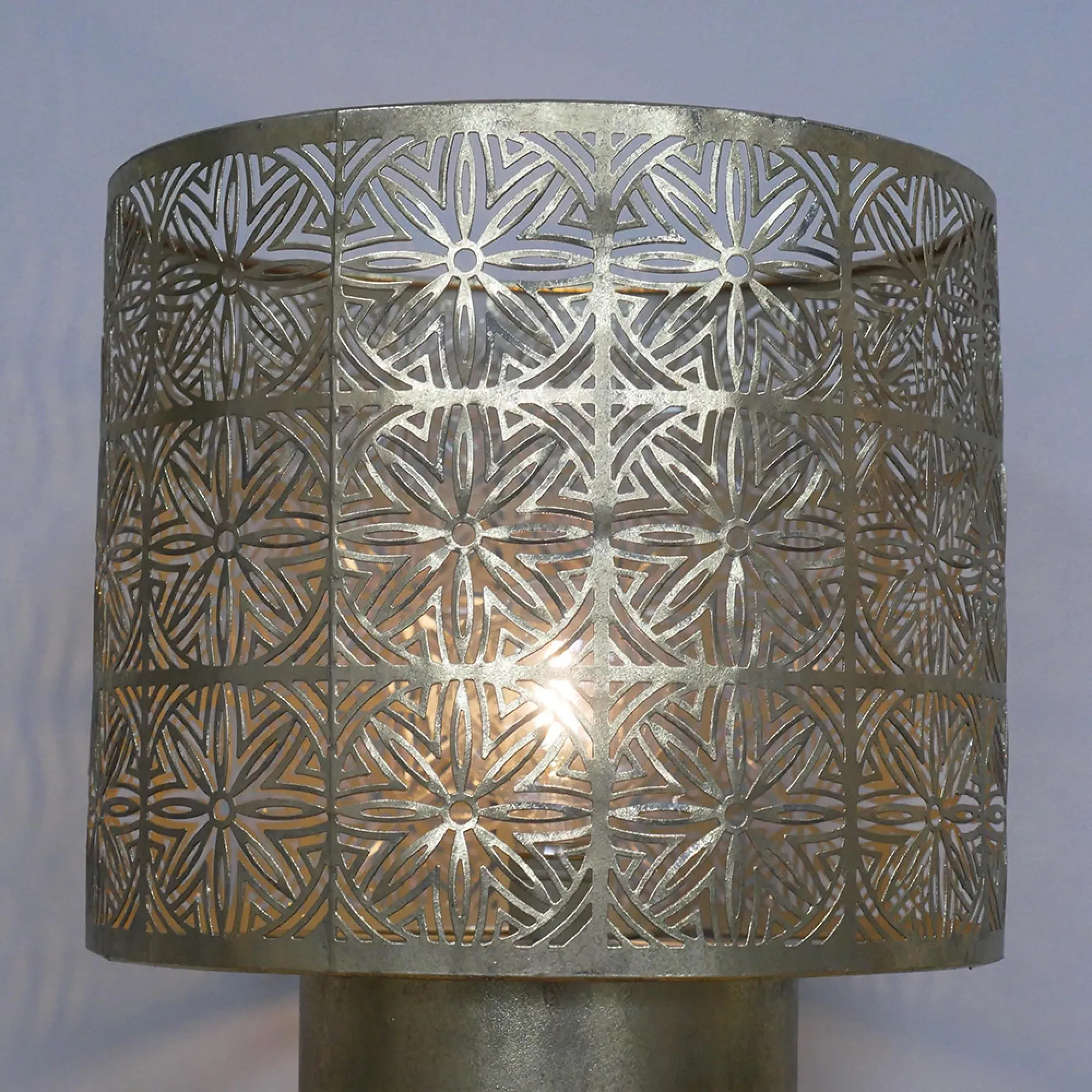 Brushed Gold Table Lamp - Set of 2