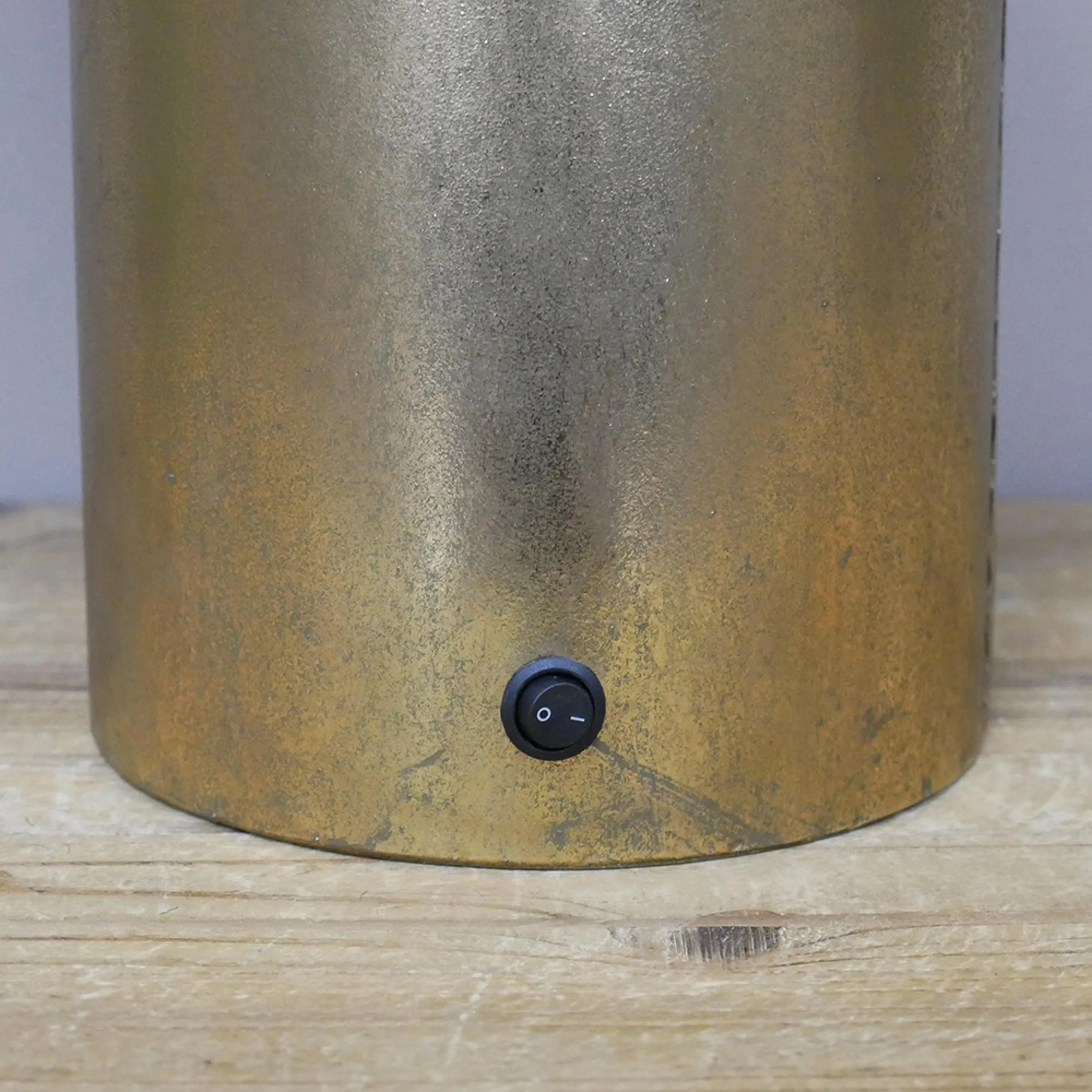 Brushed Gold Table Lamp - Set of 2