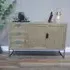 Distressed 2 Door Medium Sideboard - Rustic