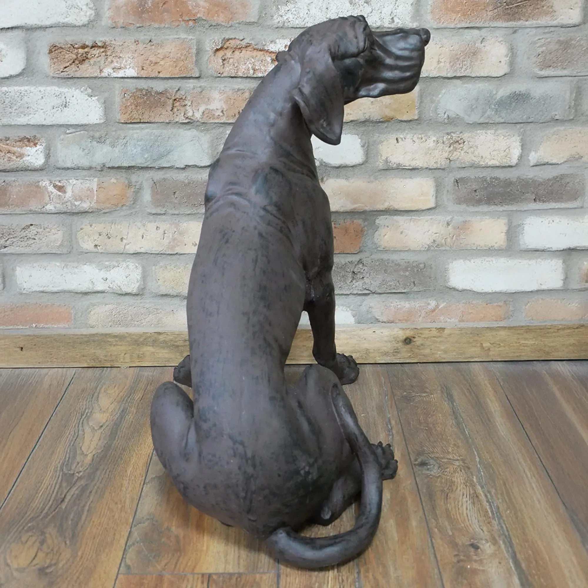 Dog Statue - Black