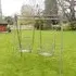 Double Seat Swing - Green, Metal