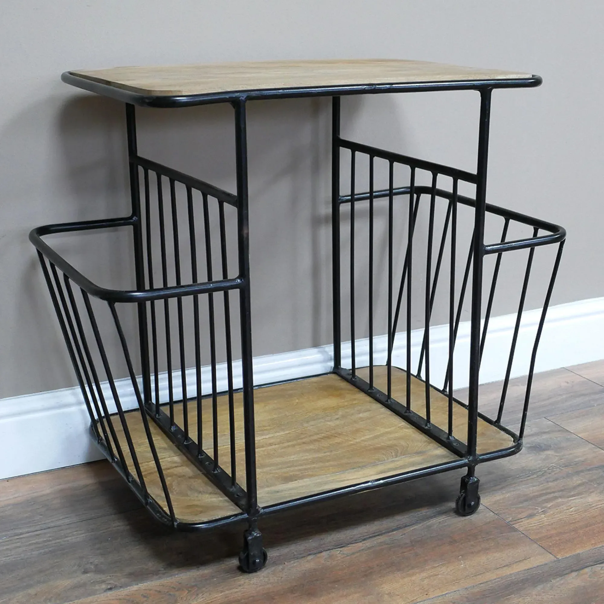 Drink Trolley - Mango Wood