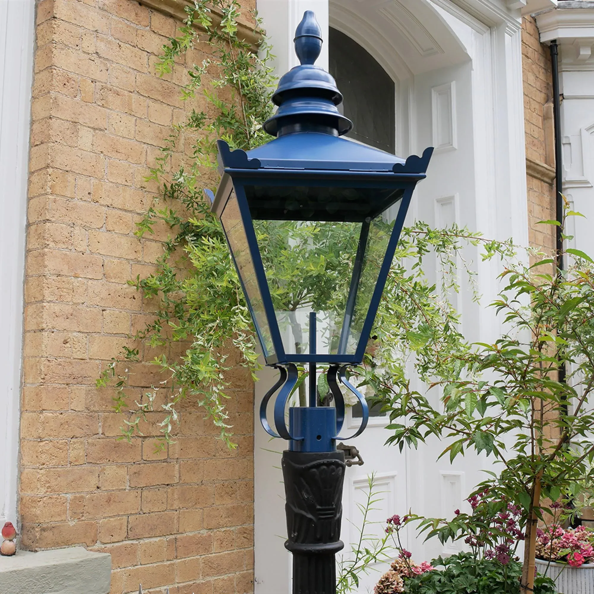 Garden Lamp - Blue, Metal